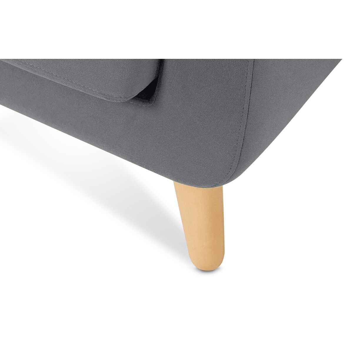 KONSIMO TAGIO Szary narożnik skandynawski, lewy