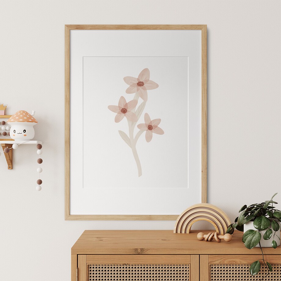 Plakat dla dzieci Kwiat 9 30x40