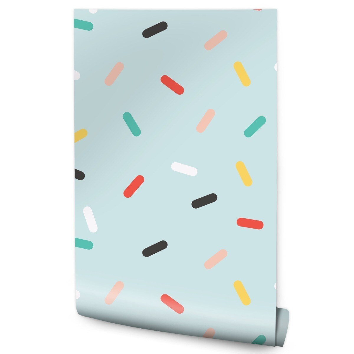 Tapeta Dla Dzieci KOLOROWE Wzorki