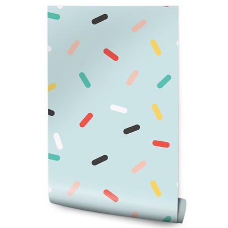 Tapeta Dla Dzieci KOLOROWE Wzorki