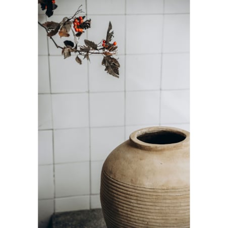 Wazon z terakoty MAYA, W: 50 cm