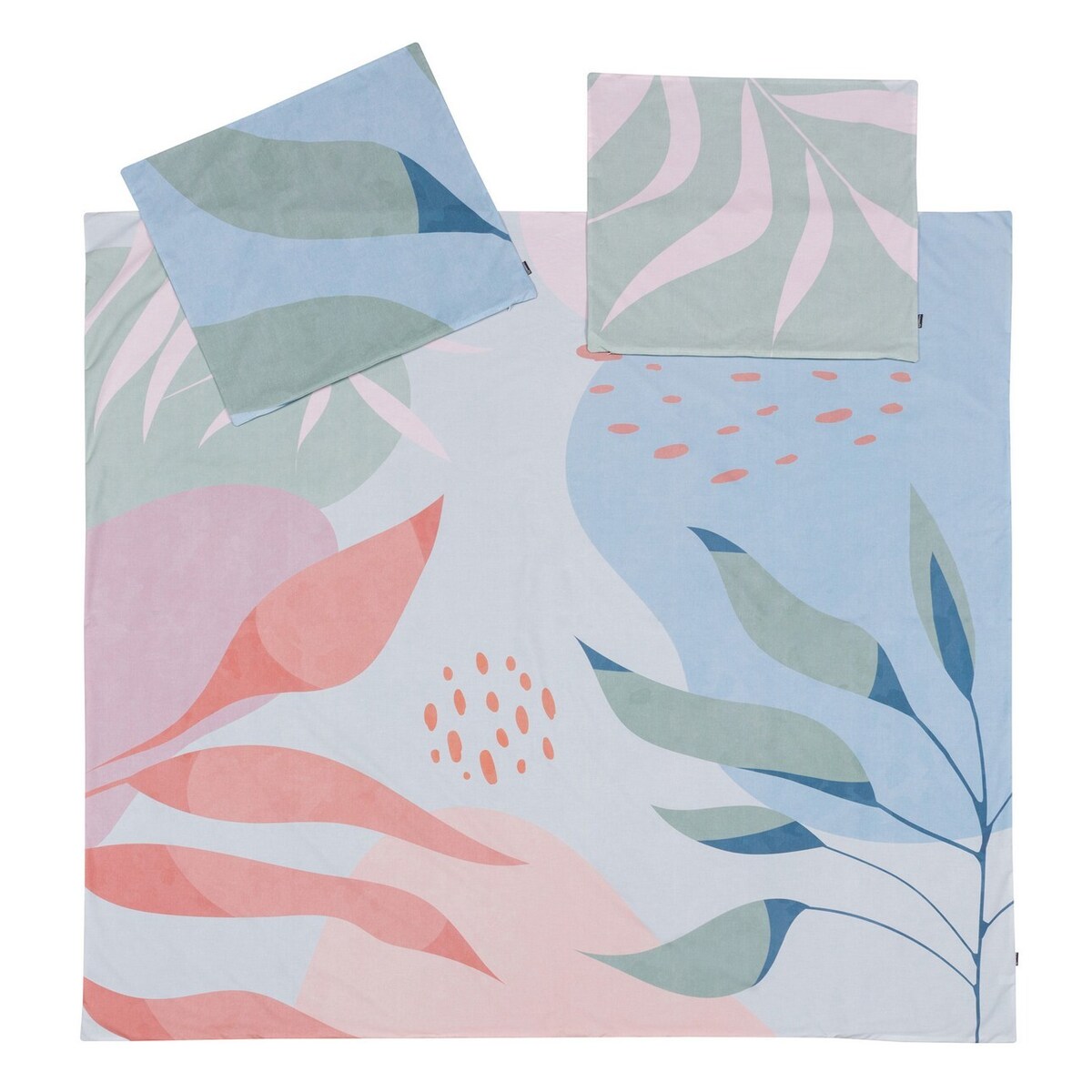 Komplet pościeli bawełnianej Pastel Coral Reef 220x200cm, 220 x 200 cm