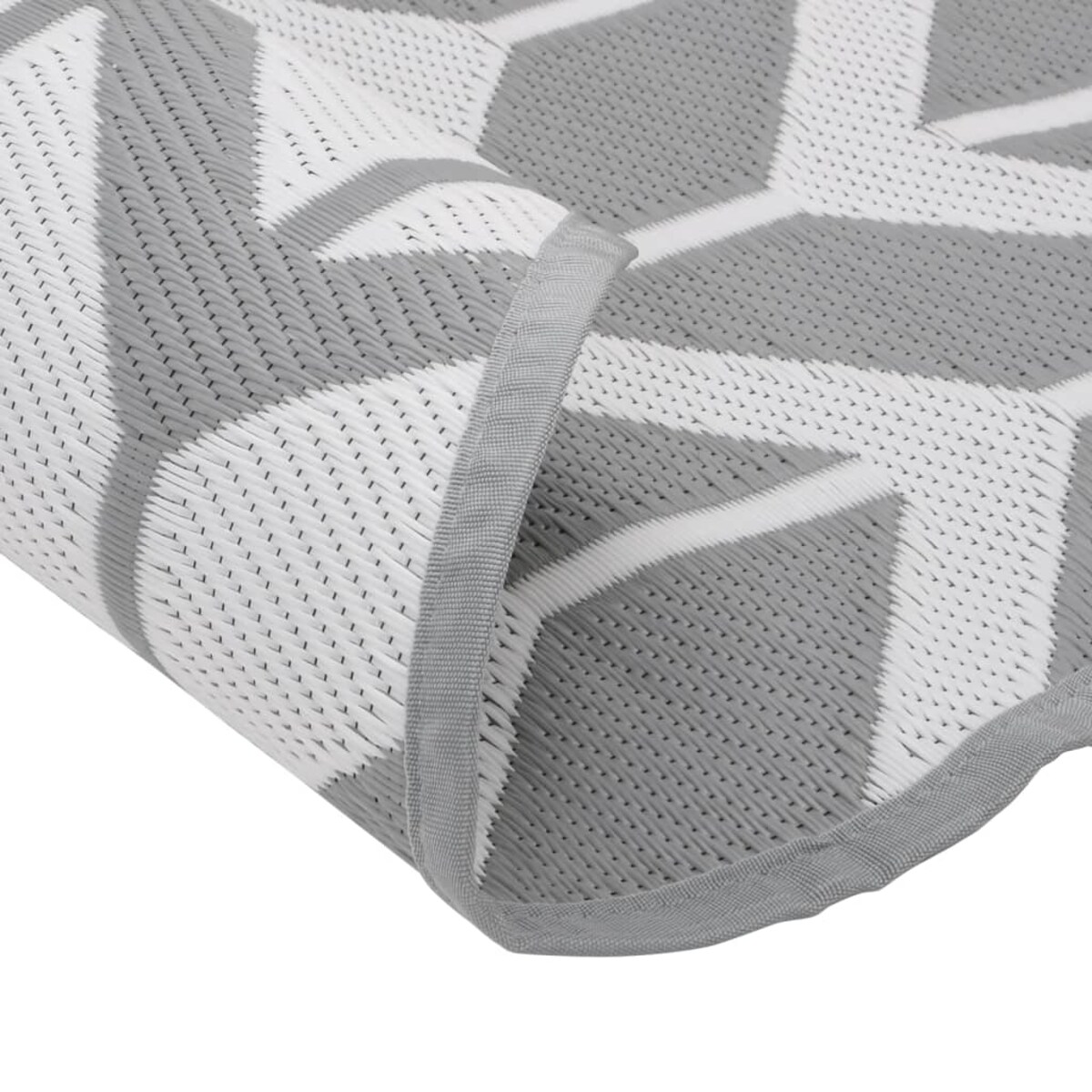 vidaXL Dywan na zewnątrz, ARAKIL szary, Ø200 cm, PP