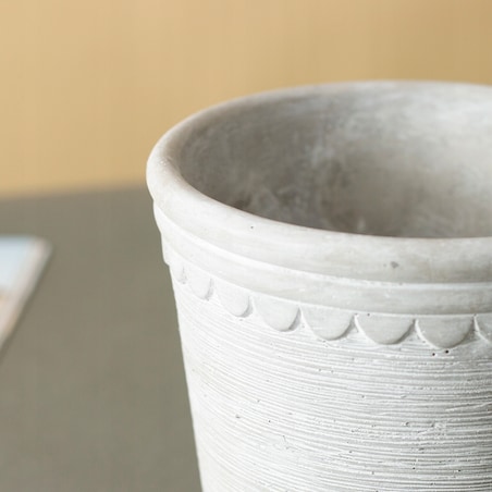OSŁONKA ELLEN w stylu skandynawskim beton śr. 15cm