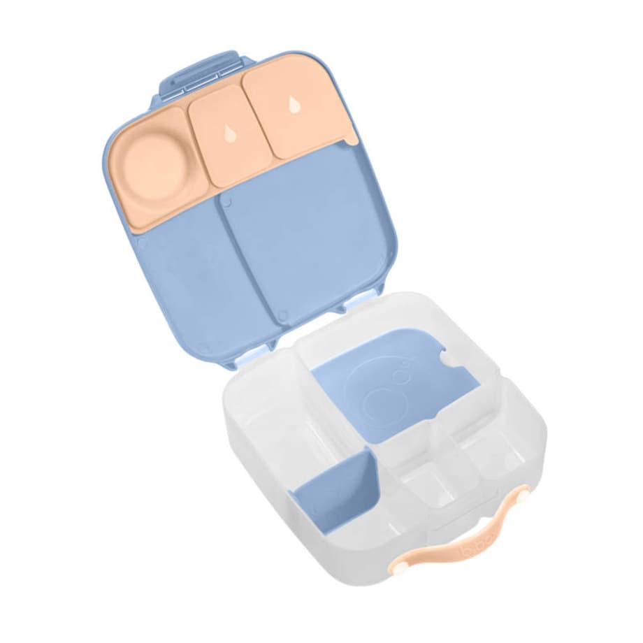 Lunchbox dla dzieci i dorosłych - śniadaniówka z przegródkami i wkładem chłodzącym Feeling Peachy, b.box