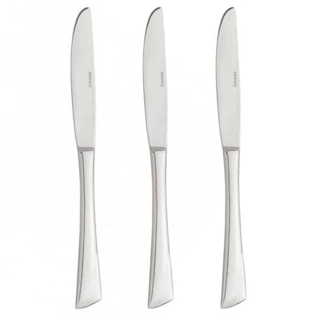 Noże obiadowe stołowe 3 elementy Połysk KINGHOFF