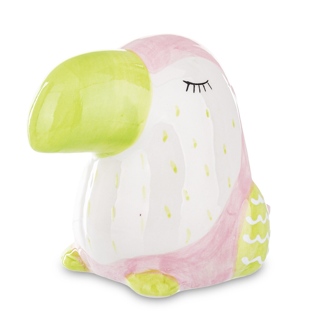 Skarbonka ceramiczna - 10x14x8,5 cm TUKAN