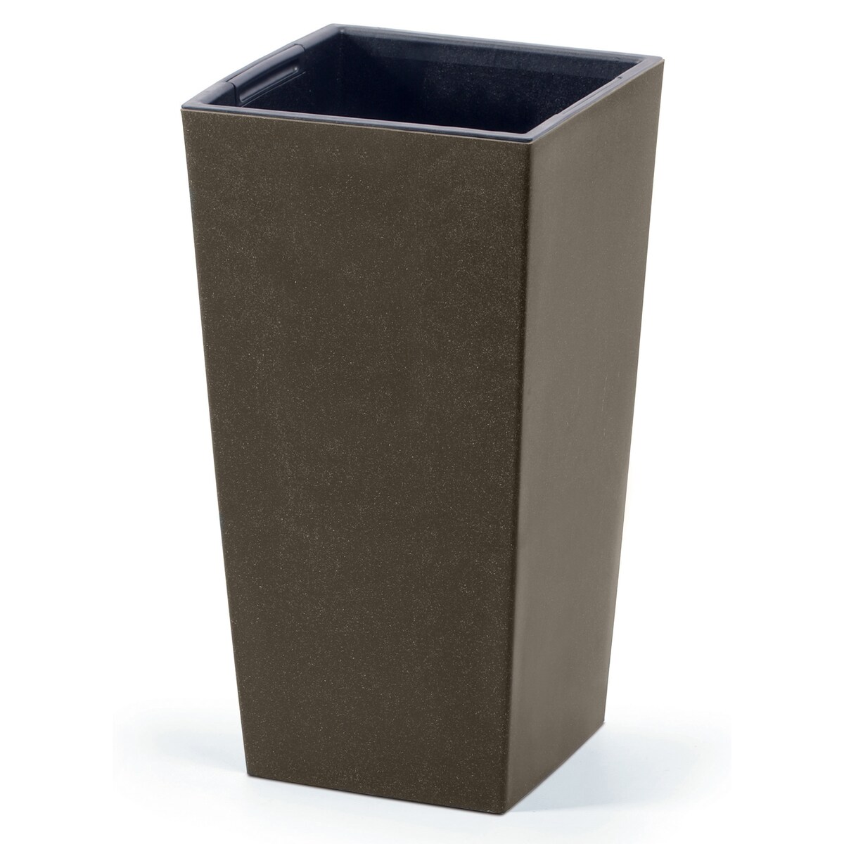 Donica Doniczka Ogrodowa 29,5 Cm Na Taras Do Ogrodu Domu Eco Wood Kawa