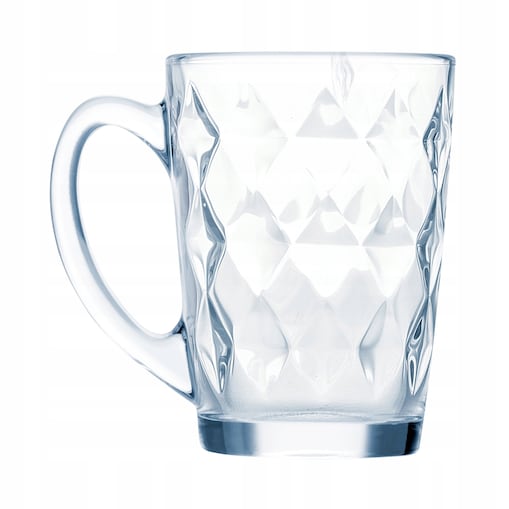 SZKLANKA KUBEK z uchem 6 x 320 ml DIAMOND LUMINARC