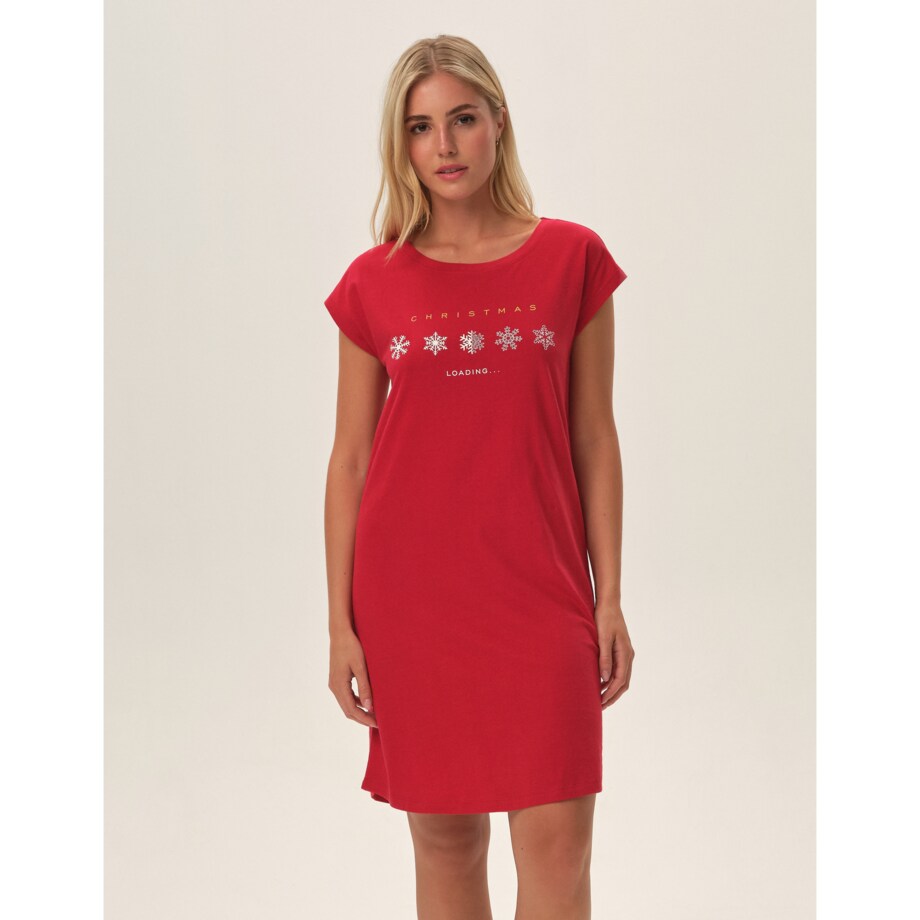 Koszulka Feli 42708-33X Czerwony, L