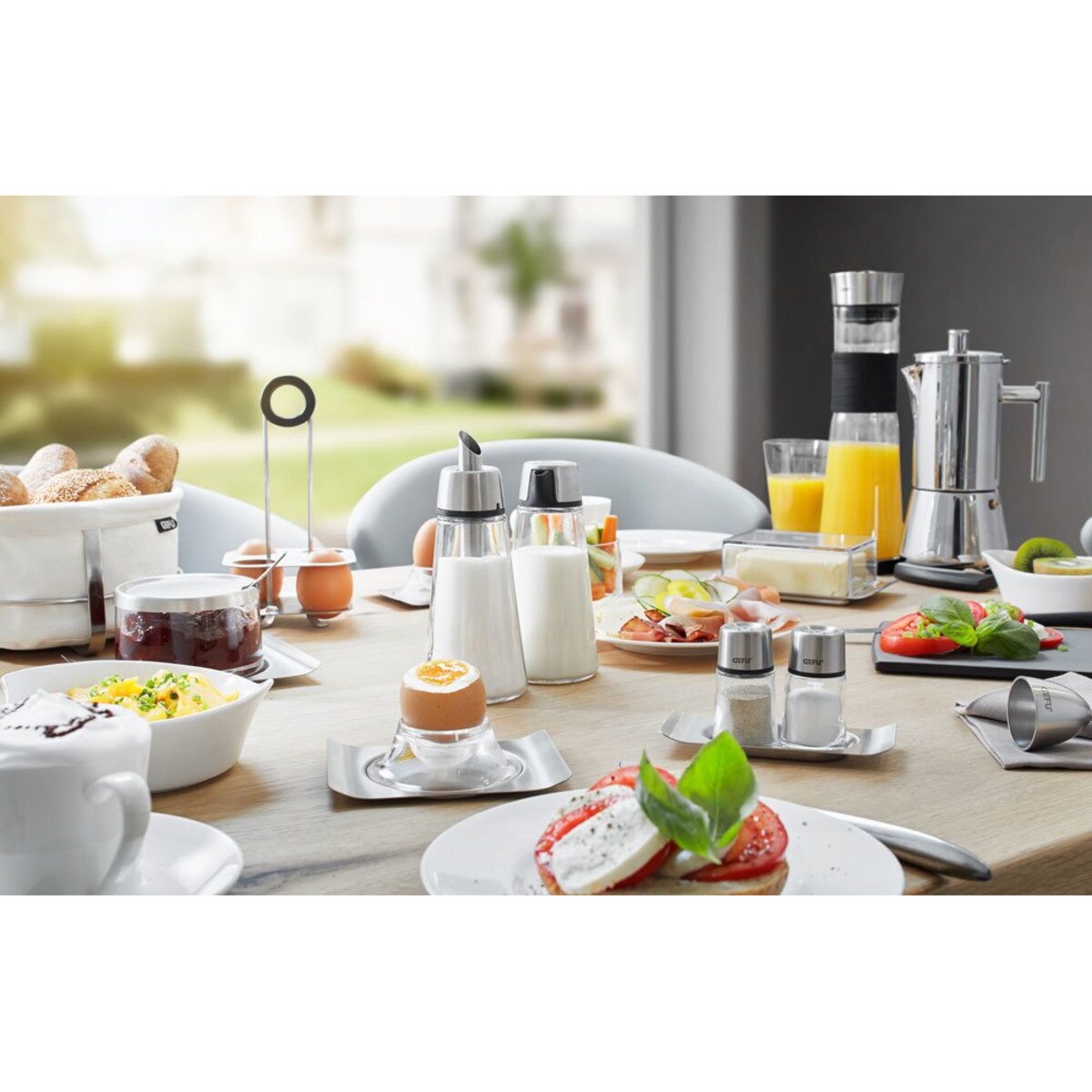 Podstawki na jajko 2 sztuki, kubeczki ze stali nierdzewnej z podstawką na skorupki