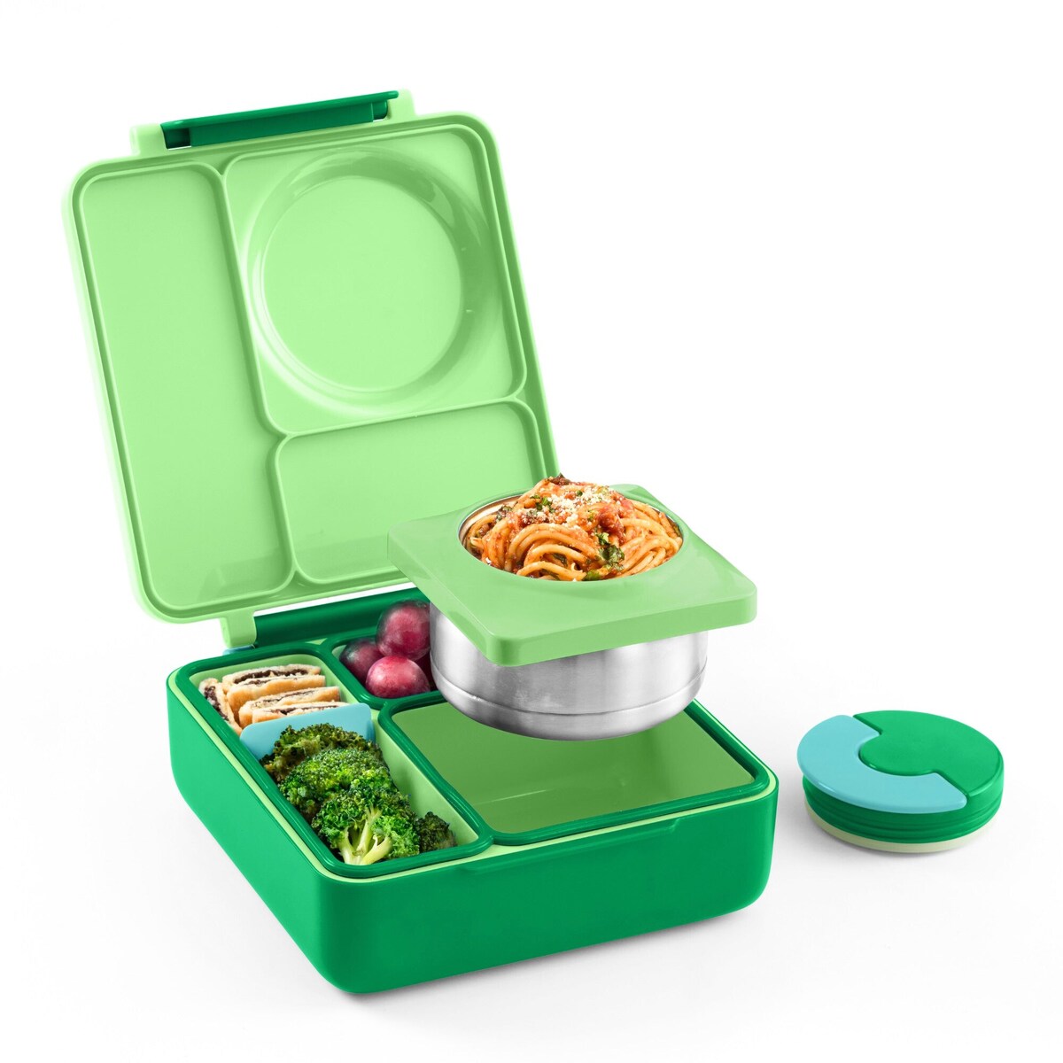 OMIE OMIEBOX lunch box z termosem, Apple Green