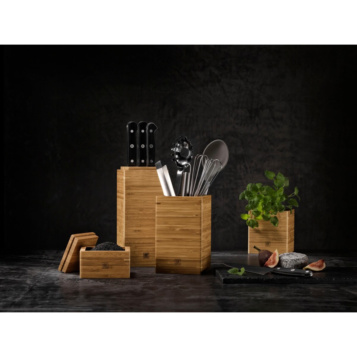 Zestaw 4 pojemników bambusowych Zwilling