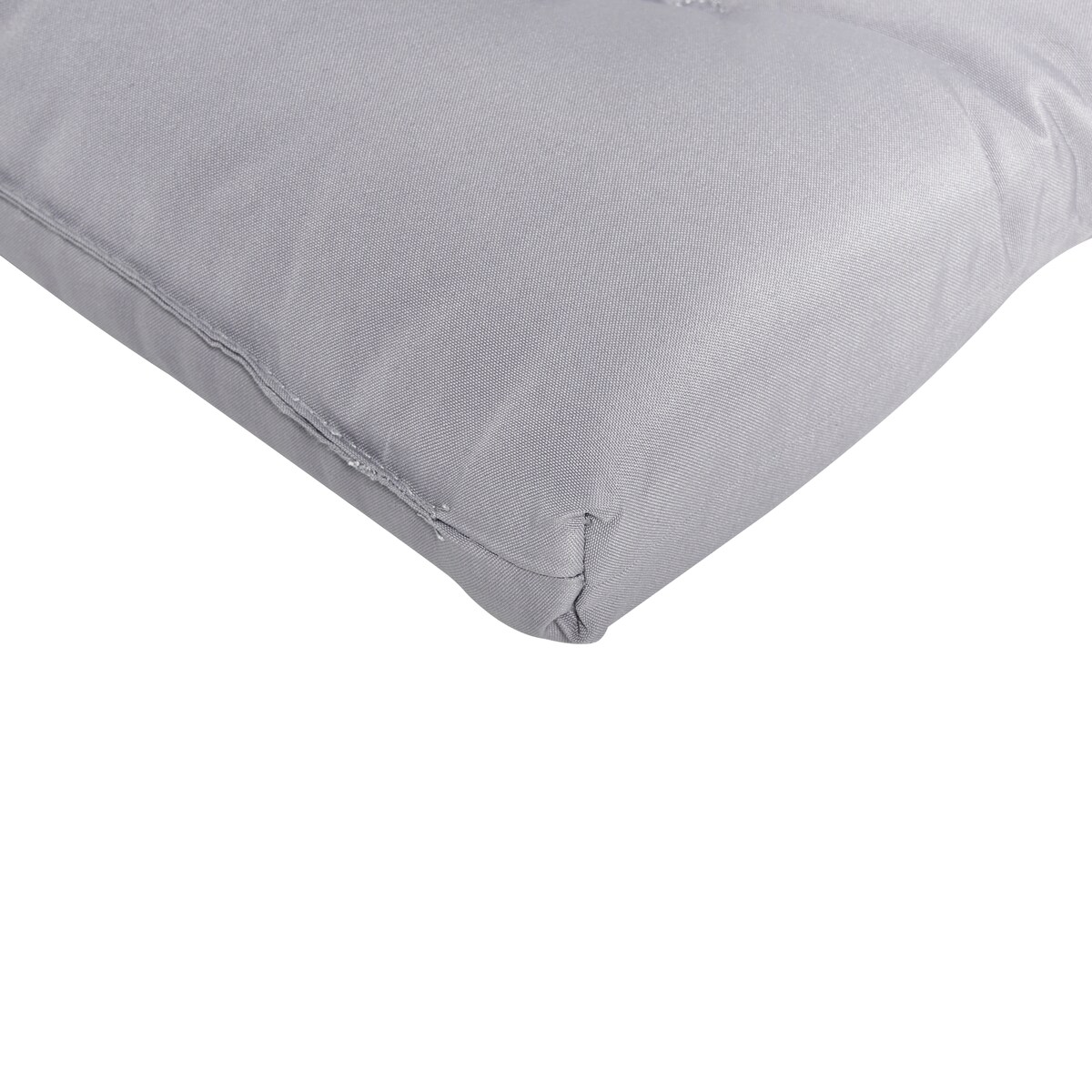 Poduszka na leżak ogrodowy CESANA PREMIUM 192 x 56 cm Jasnoszary