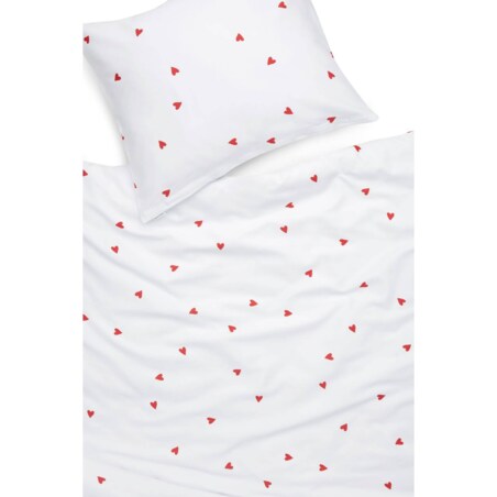 Pościel Serduszka 220/200 + 2 x 50/60 cm