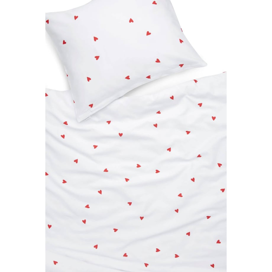 Pościel Serduszka 220/200 + 2 x 50/60 cm