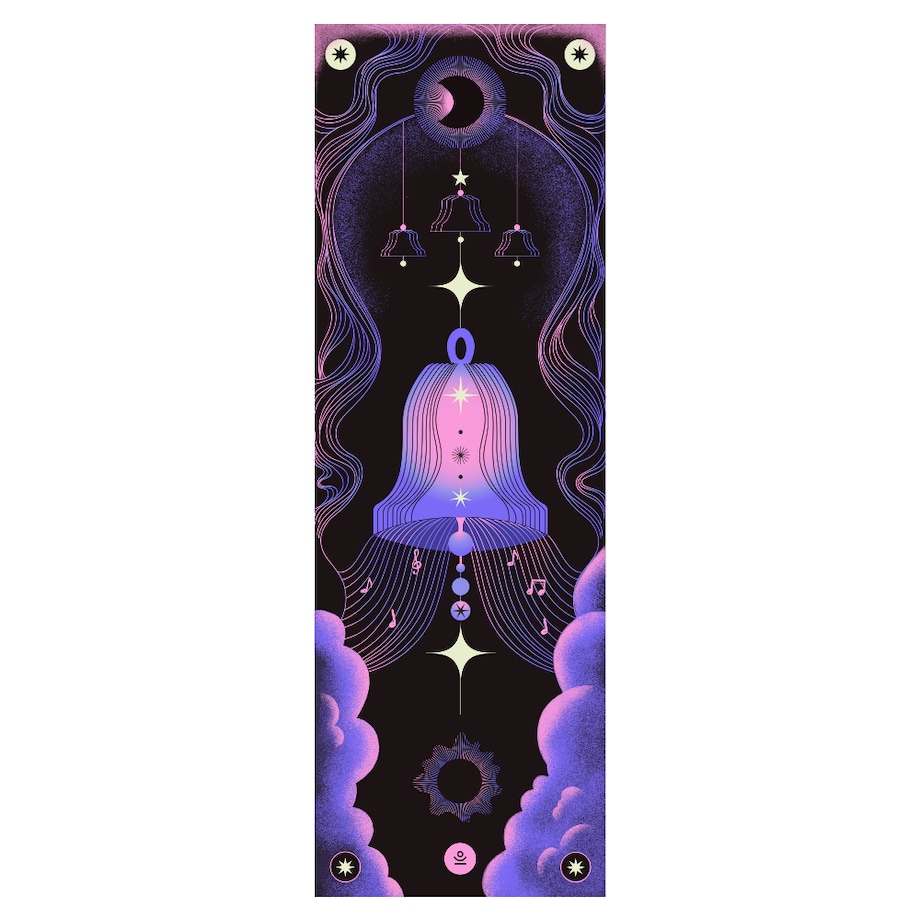 Kauczukowa antypoślizgowa mata do ćwiczeń jogi BELLS