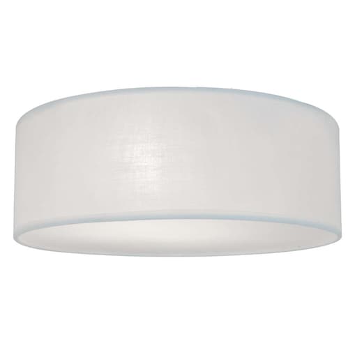 Plafon LAMPA sufitowa CLARA CL12029-D30-WH Zumaline abażurowa OPRAWA klasyczna okrągła biała