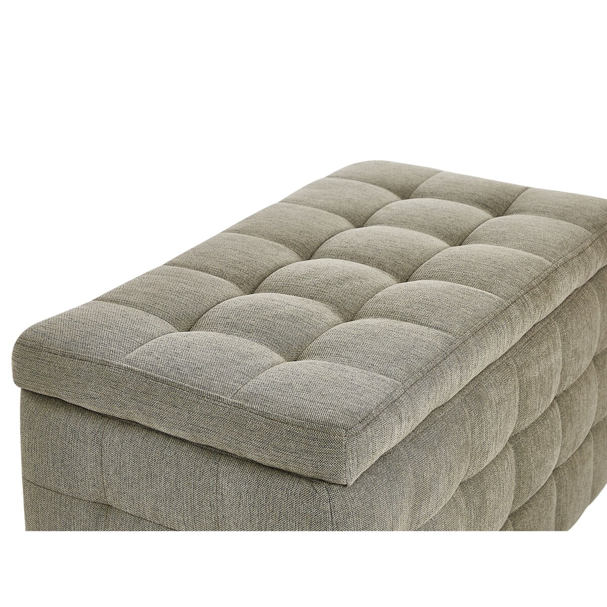 Puf ze schowkiem oliwkowy MICHIGAN