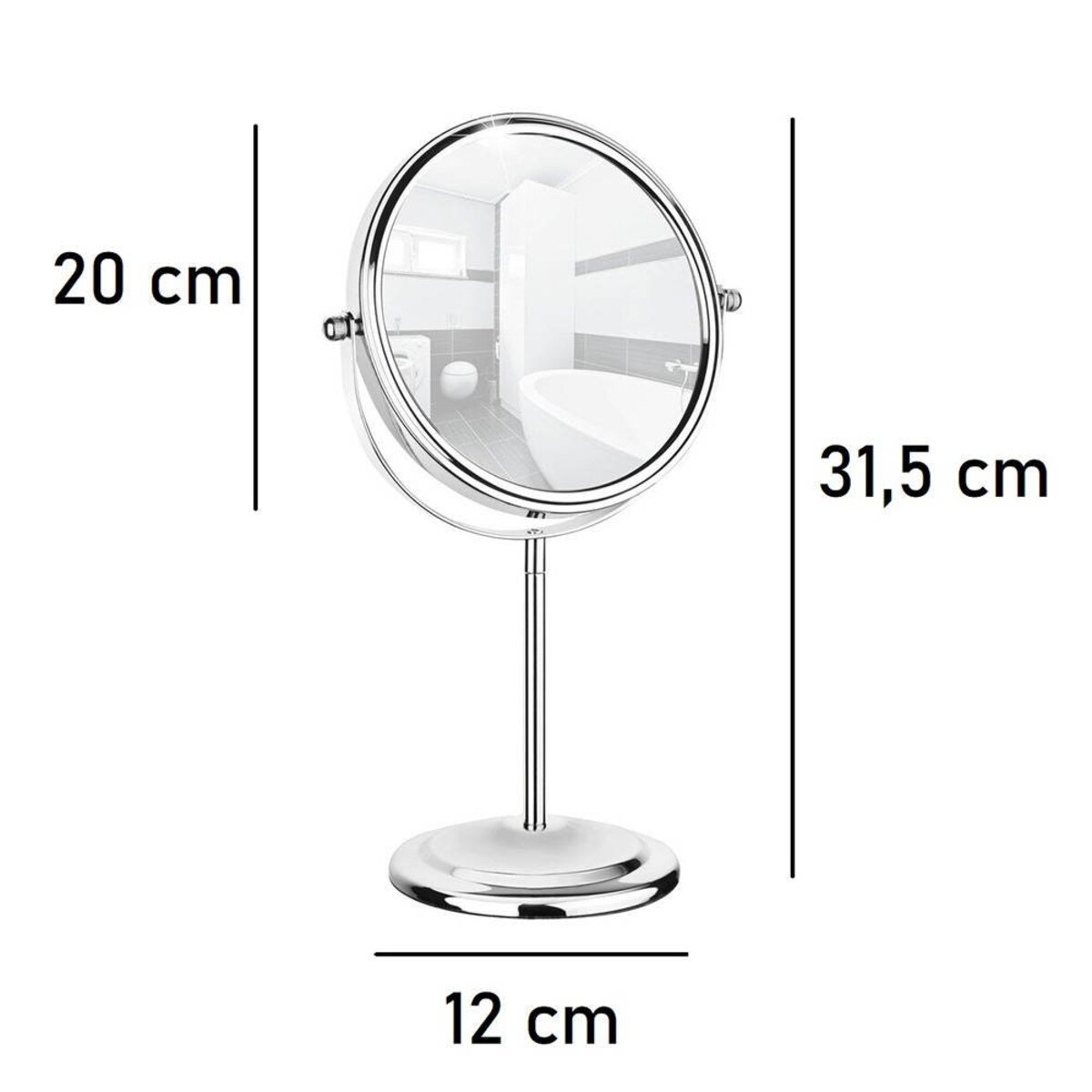 Lusterko do makijażu, powiększenie x7