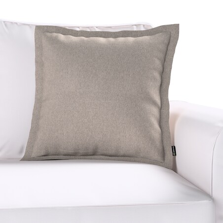 Poszewka Mona na poduszkę 45x45 beżowo-szary