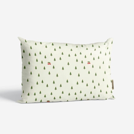 Poduszka świąteczna - Minimalistyczny las 40x60 cm