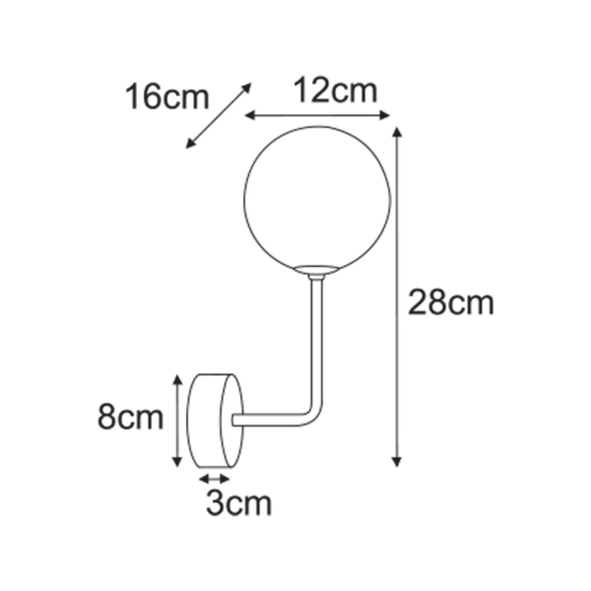 Kinkiet K-5715 z serii JUKON