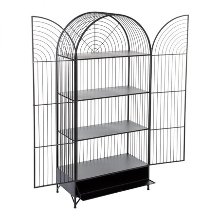 Regał metalowy GABBIA 160x74x34 cm