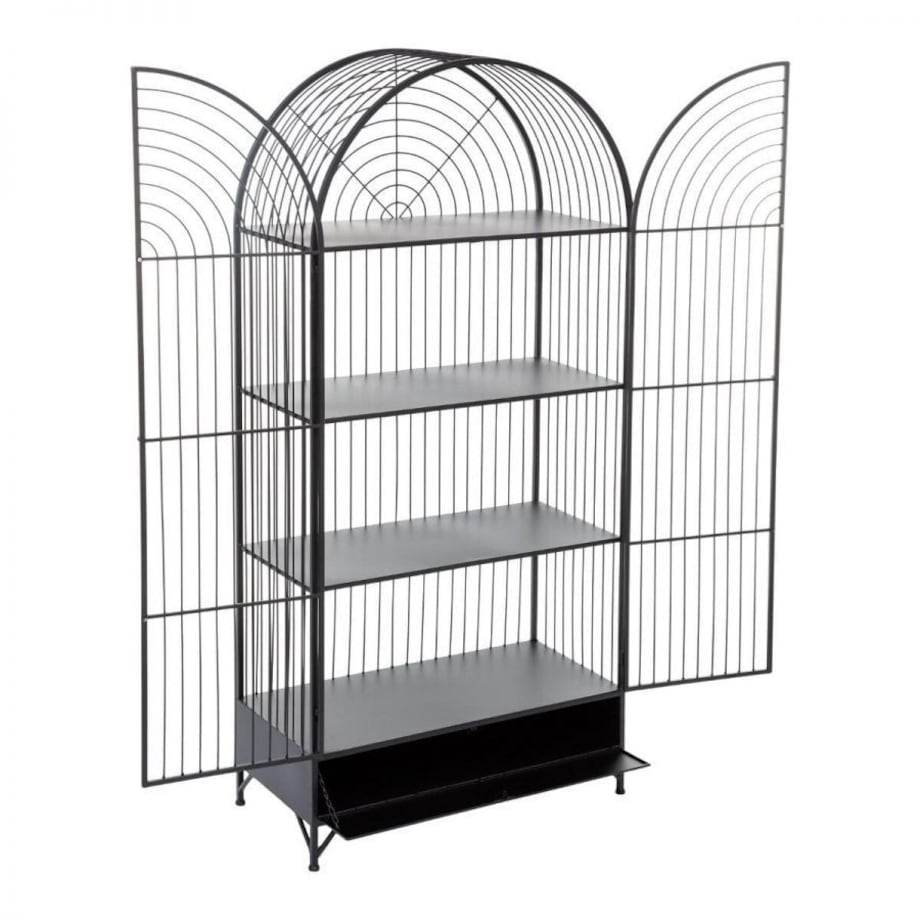 Regał metalowy GABBIA 160x74x34 cm