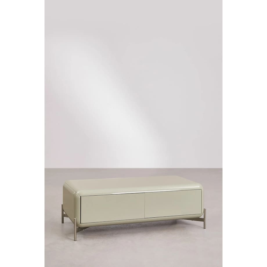 Stolik kawowy prostokątny 120x60 cm, MDF Alazne miętowy