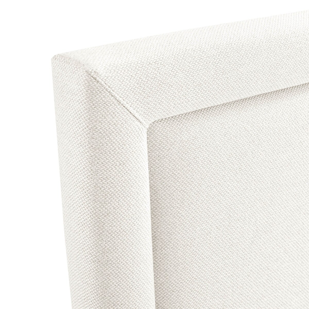 Łóżko tapicerowane SALMA 200x200 z pojemnikiem, Kremowy, tkanina Megan 351