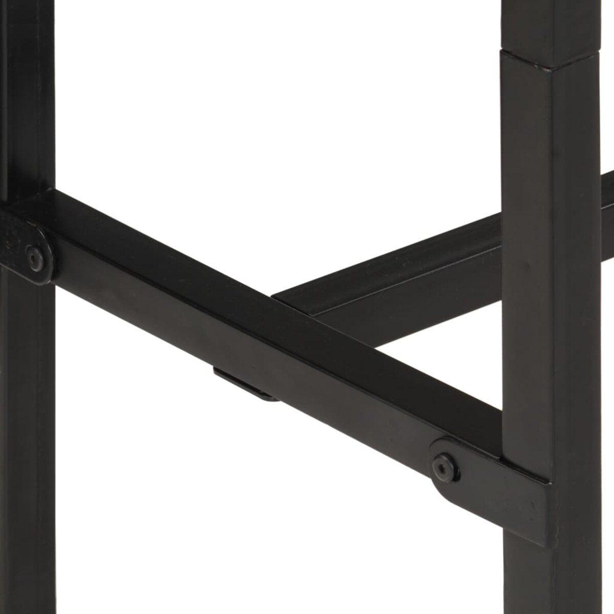 vidaXL Stolik barowy, 150x55x107 cm, surowe lite drewno mango