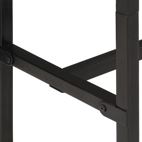 vidaXL Stolik barowy, 150x55x107 cm, surowe lite drewno mango