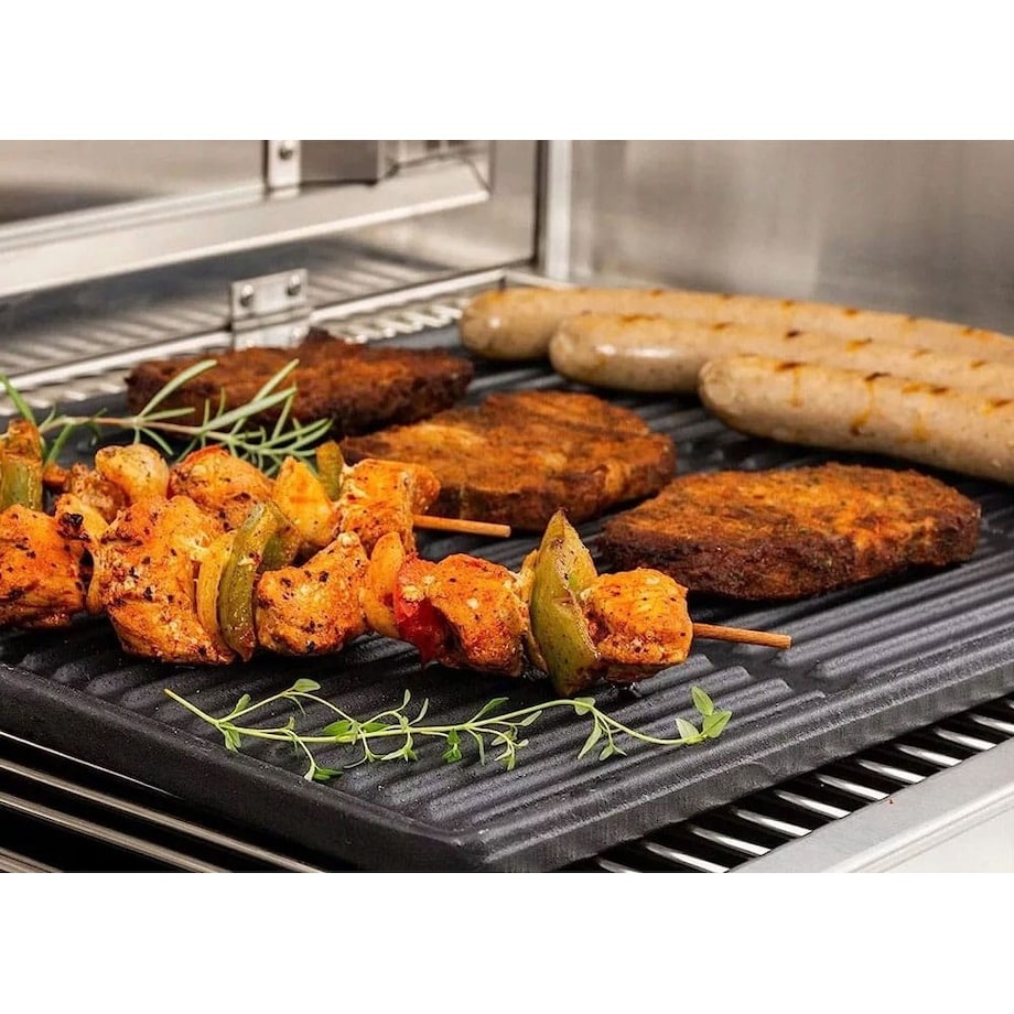 Krisberg żeliwna płyta grillowa 44 x 24cm dwustronna KS2643