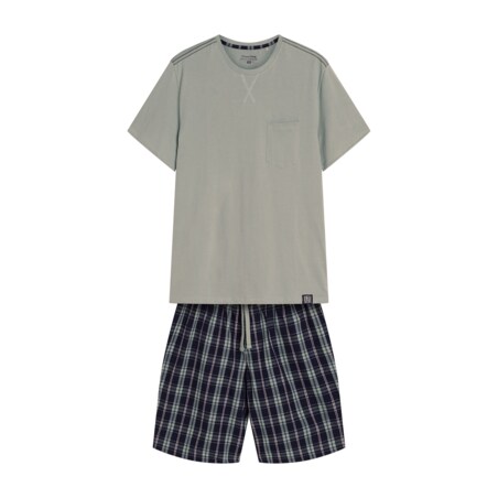 Piżama Dexter 42617-07X Jasna Zieleń Jasny zielony, XL