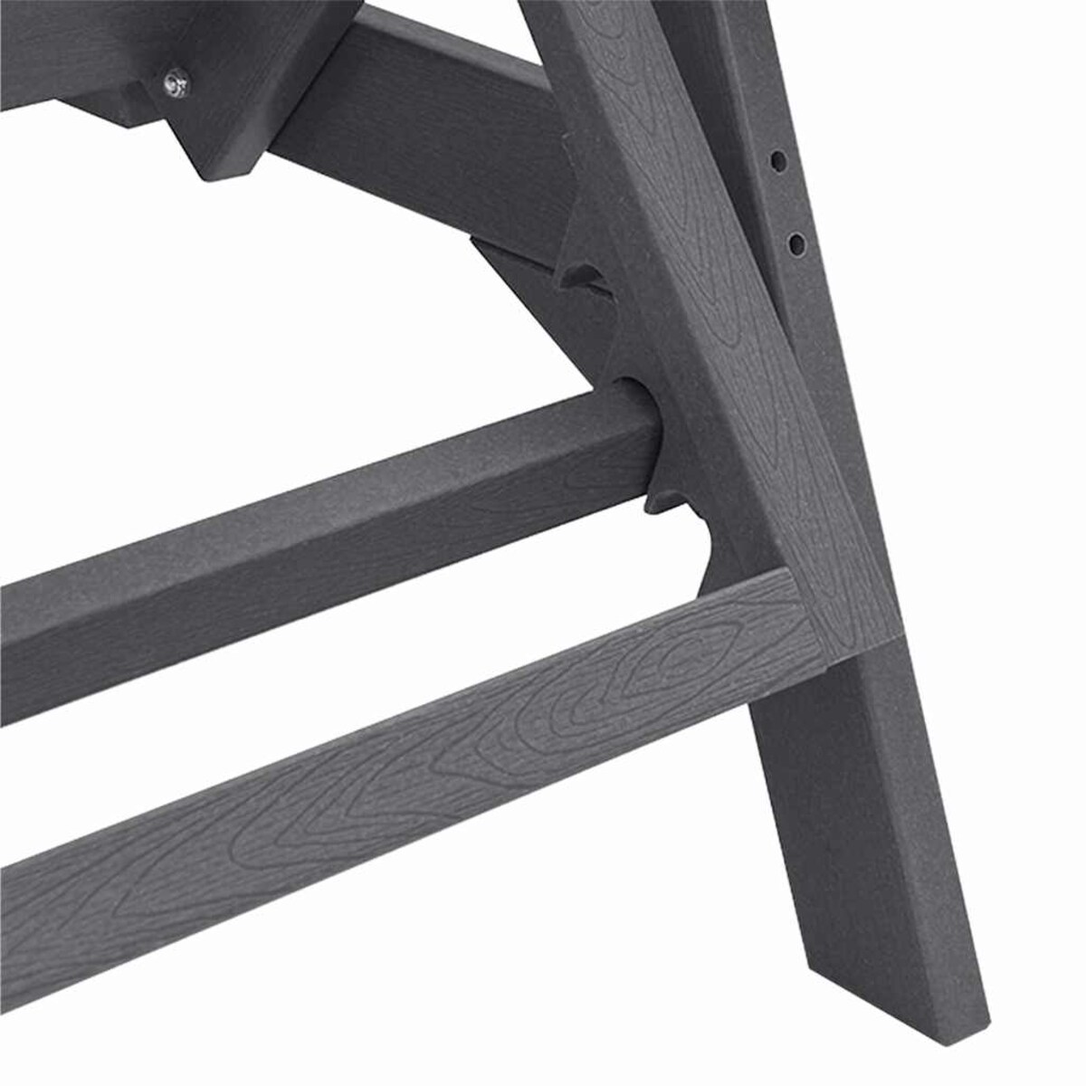 vidaXL Meble wypoczynkowe do ogrodu 2 pcs Jasnoszary 53 x 195.5 x 30cm