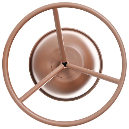 Kwietnik RENGE 28 cm Brązowy Metal