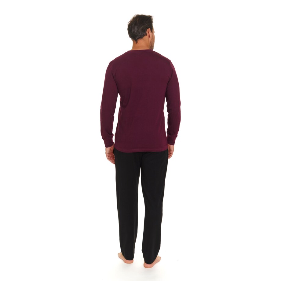 Piżama kolor fioletowy PMB.7139.BURGUNDY - XXL