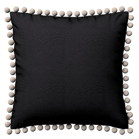 Poszewka Wera na poduszkę 45x45 czarny