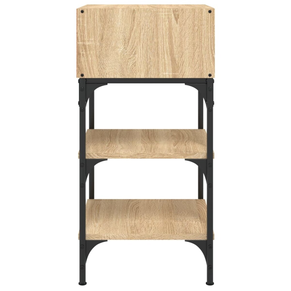 vidaXL Stoliki nocne, 2 szt., dąb sonoma, 35x34,5x70 cm