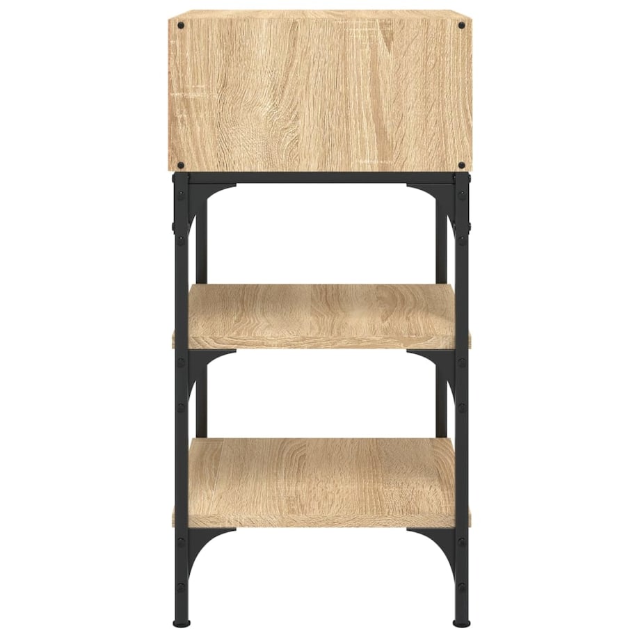 vidaXL Stoliki nocne, 2 szt., dąb sonoma, 35x34,5x70 cm