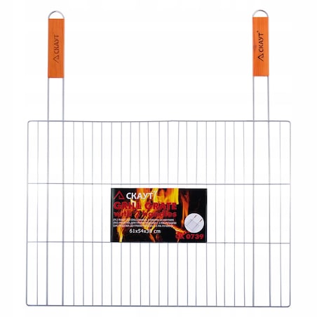 Ruszt do grillowania mięsa ryb warzyw 60cm SKAUT