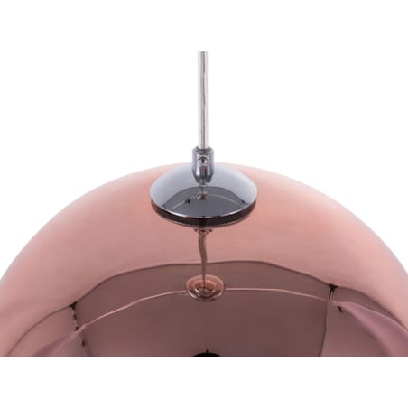 Lampa wisząca szklana miedziana ASARO