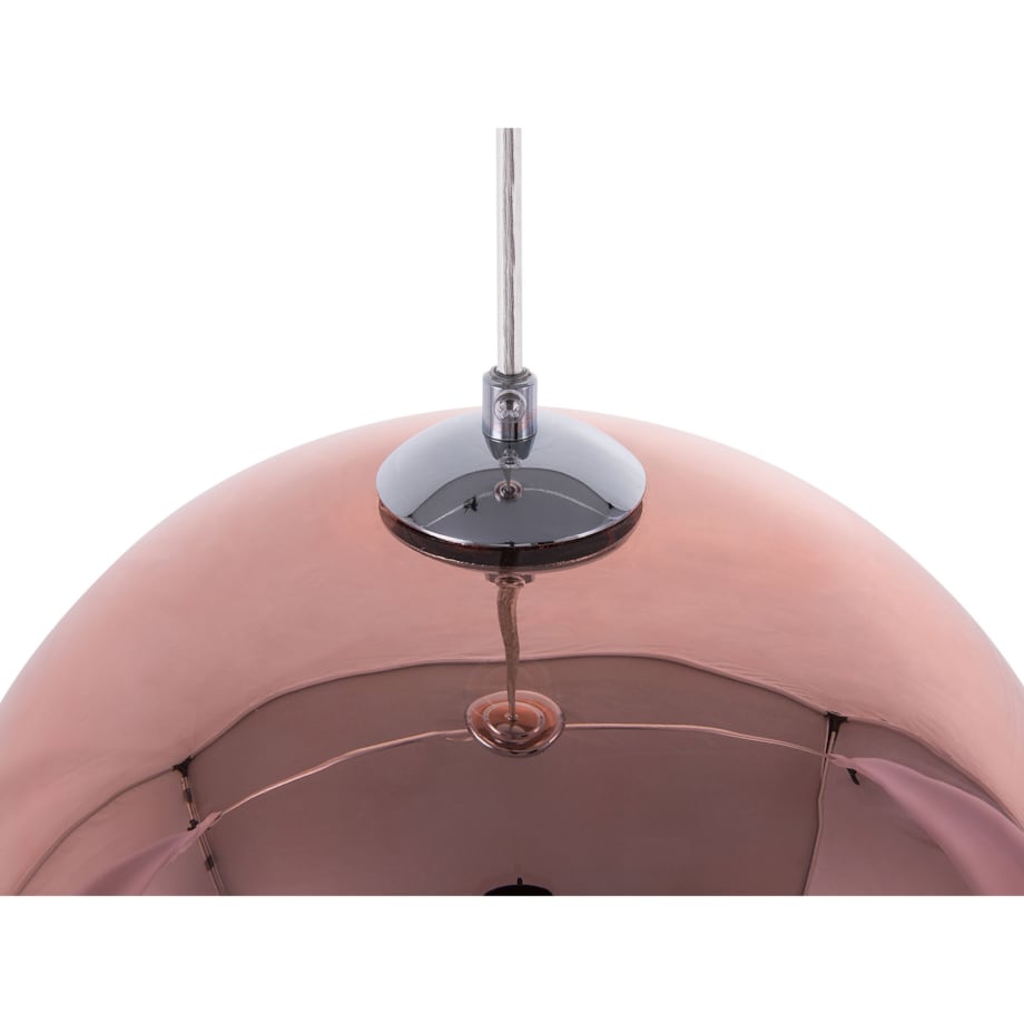 Lampa wisząca szklana miedziana ASARO