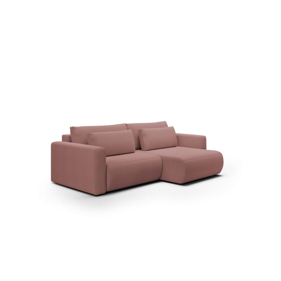 Narożnik WELLY z funkcją spania tkanina hydrofobowa Curio 63