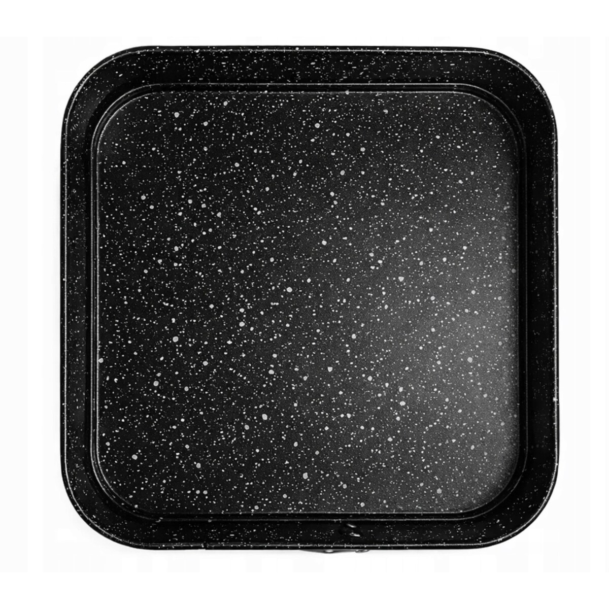 Forma do pieczenia tortownica otwierana blacha czarna 24x24CM BRUNBESTE BB-7717
