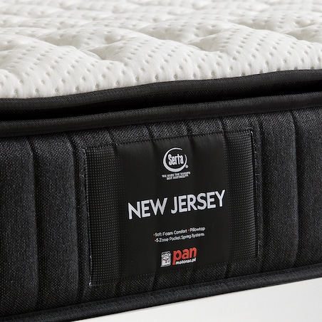 Materac hybrydowy 140x200 model NEW JERSEY marki PAN MATERAC sprężynowy