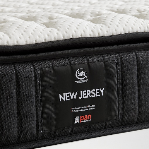 Materac hybrydowy 140x200 model NEW JERSEY marki PAN MATERAC sprężynowy