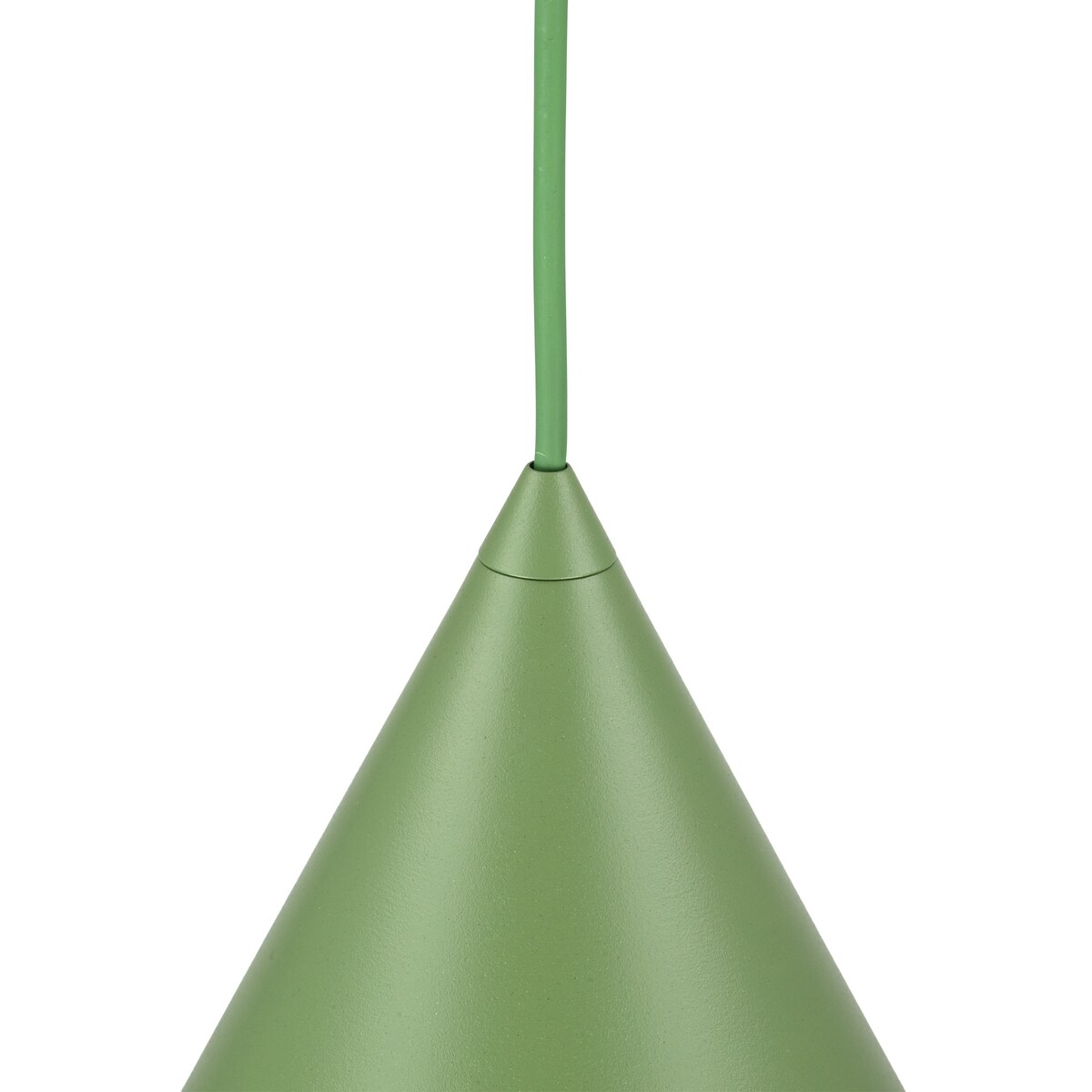 Lampa wisząca CONO PEAPOD L TK Lighting zielona 32 cm E27 nowoczesna do salonu jadalni kuchni regulowana wysokość