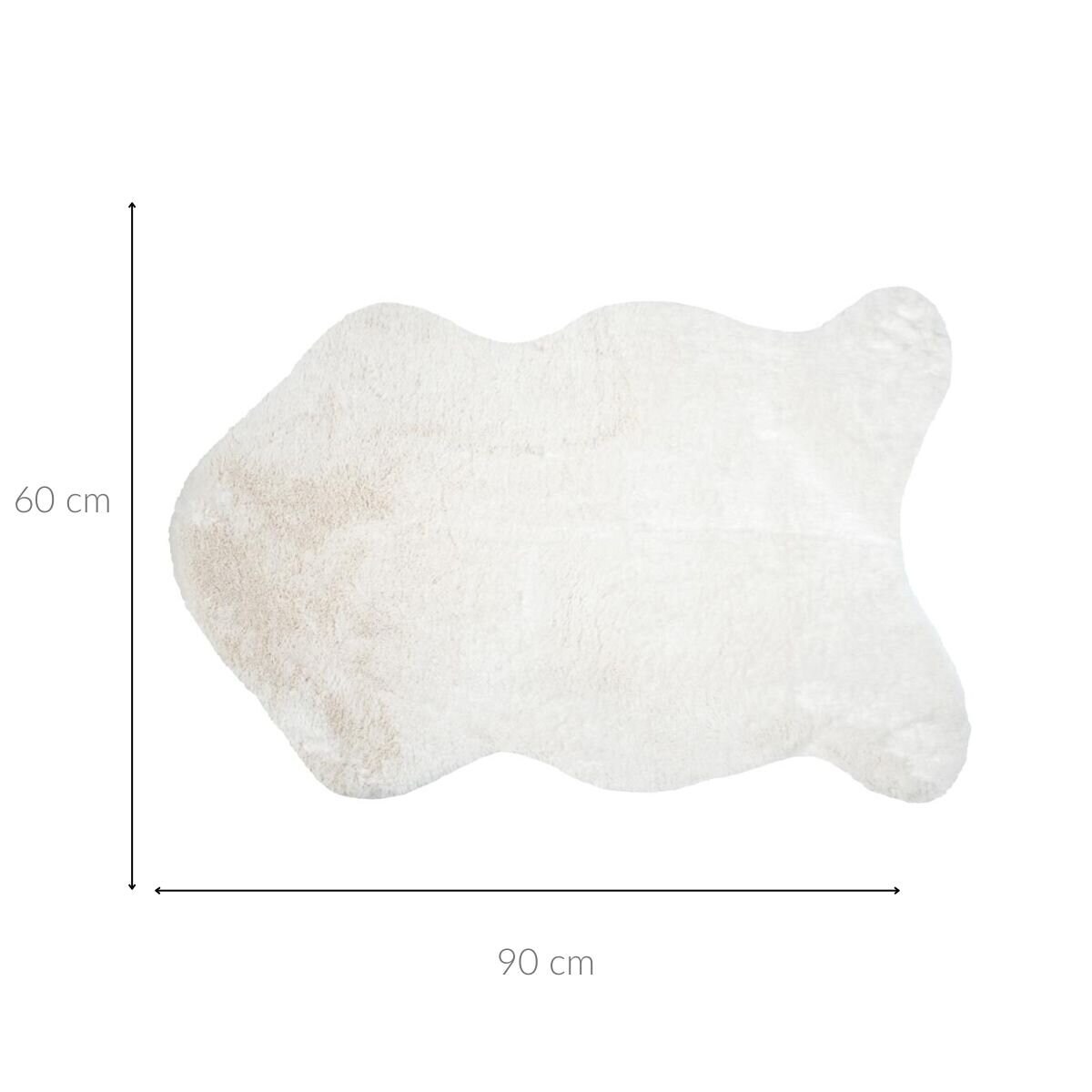 Dywanik ze sztucznego futra BOSTAN, 60 x 90 cm